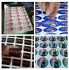 Adesivos Redondos de Epóxi Transfronteiriços Podem Ser Personalizados com Etiquetas de Logotipo, Quadrados de Cristal de Epóxi PVC Autoadesivos Marcas de Produtos