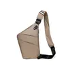 Bolsa de pecho ajustada antirrobo para pistola para hombre Bolso de mano nuevo Bolsa de almacenamiento Mochila con hombro Bolso bandolera Mochila pequeña de viaje para mujer