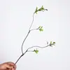 Folhas de Bordo Artificiais, Galhos e Folhas Falsas para Design de Micro-Paisagem, Novos Arranjos de Flores de Espuma Estilo Chinês, Decoração de Casa, Folhas de Outono