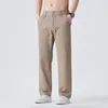 Produto em destaque da Xintang Men's Clothing: Calça casual masculina de algodão puro estilo high street americano, corte solto, tridimensional, desconstruída, perna reta solta