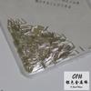 Tira metálica ultrafina plateada de 0.5 mm de grosor tira reflectante clavo remache resaltado joyería plateada 2024 para salón de uñas