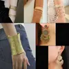 Moda Retro Étnico Ropa de Baile Accesorios Pulsera Abierta Ajustable Pulsera Pendientes Pendientes Largos Accesorios