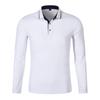 Polo de manga larga, camiseta personalizada, ropa de trabajo personalizada, camiseta cultural publicitaria personalizada, ropa DIY, bordado de logotipos