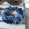 S54 Faixa de cabelo grande de renda estilo coreano joias de um yuan dois yuan faixa de cabelo de renda corda de cabelo joias de loja de um yuan