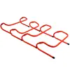 Valla Plegable Pequeña para Entrenamiento de Fútbol Obstáculo Ajustable Mini Valla de Salto Valla Ágil