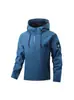 Suministro exclusivo transfronterizo de chaquetas para hombre talla europea, prendas de abrigo para primavera y otoño, chaquetas casuales con capucha para exteriores para hombre, venta al por mayor de fabricante