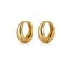 Aretes de Círculo Dorado para Mujer, Lujo Ligero, Elegantes, Sensación de Alta Gama, Brazaletes para Oreja de Gota de Agua, Simples, Exquisitos, Aretes de Botón de Nicho, Joyería para Orejas