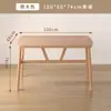 Escritorio de Computadora Escritorio de Oficina y Silla Combinación de Escritorio Hogar Dormitorio Estudiante Escritorio de Escritura Banco de Trabajo Rectangular