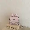 Mini Bolso para Mujer 2026 de Moda Verano Nicho Súper Popular Lunares Lazo Bolso de Hombro Único Cruzado Cadena