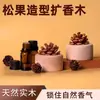 Difusor de Aroma de Piña para Hogar, Dormitorio, Incienso sin Llama, Adorno de Escritorio, Aceite Esencial para Coche