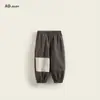 Ropa de Otoño para Niños 2025 Nuevo Estilo Coreano Algodón Lavado de Otoño Suave Agradable a la Piel Cómodo Suave Transpirable Pantalones Casuales para Niñas