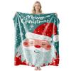 Manta de Franela Temática Navideña Transfronteriza Manta para Siesta Fabricante 231 Modelos en Stock Soporte para Personalización Según Dibujos