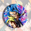 Insígnia de Barra Dragon Ball Wukong Insígnia Super Saiyajin Comércio Transfronteiriço Fornecimento de Comércio Exterior Insígnia de Lata de Anime