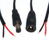 Cabo de Extensão Macho e Fêmea DC Line 5521 Cabo de Alimentação para Áudio e Carregamento com Monitoramento de Linha LED Par de Plugues