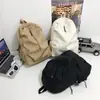 Mochilas de Casal Novo Estilo Simples Casuais de Viagem para Computador Estilo Campus Tendência Versátil Mochilas Escolares para Estudantes Leves