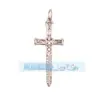 L17 Accesorios para joyería DIY tesoro microincrustado incrustado en tesoros popular europeo y americano daga espada arma pistola colgante