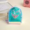 Estilo Japonés ins Bolsa Láser de Amor Portátil Mini Linda Billetera para Monedas Colgante Almacenamiento para Cabeza de Labial Auriculares