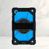 Funda Adecuada para Tableta Samsung A11 Tab 8.7 Pulgadas 2025 Cubierta Protectora de Silicona Samsung X115 Correa para la Muñeca Funda Dura Anticaídas