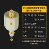 Conector Luer de Plástico Cabeza Luer Macho Hembra Uso de Laboratorio Rosca Interna Externa Luer Adaptador Conector para Tubo de Aire Tubo de Aire