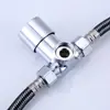 Válvula Mezcladora Fría y Caliente para Lavabo, Calentador de Agua, Electrodoméstico de Cocina Pequeño, Grifo Sensor de Tres Vías Dos Entradas Una Salida, Válvula Mezcladora Ajustable de Temperatura