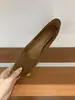 Sapatos de Salto Baixo Franceses Suaves para a Noite, Mocassins Versáteis e Confortáveis, Novos Sapatos de Ballet Primavera 2025 para Mulheres