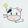 Vaca Fofa DIY Desenho Animado Patch de Vaca Acrílico Acessórios de Cabelo para Crianças Grampo de Cabelo Feito à Mão Acessórios DIY Ímã de Geladeira
