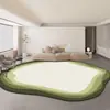 Alfombra con Forma Estilo Crema Francesa Sala de Estar Sofá Mesa de Café Manta Manta de Cachemira para Mesita de Noche Dormitorio Alfombra Completa