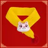 Bufanda linda de Año Nuevo para Gatos y Perros, Accesorio Navideño de Reno para Mascotas, Calentador de Cuello Festivo Rojo para Perros Pequeños