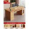 Mesa de computador de mesa, escrivaninha para quarto, escrivaninha para home office, design simples e moderno, escrivaninha fácil de montar com gavetas
