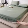 Classe a 100S Lençóis de Algodão Puro Algodão de Fibras Longas Peça Única Estilo Simples Algodão Puro Colchão Simmons Capa Protetora Peça Única Cama Lençóis