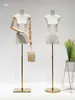 Accesorios para tienda de ropa estilo coreano nuevo maniquí de medio cuerpo cuerpo plano pecho pequeño soporte de exhibición ropa de mujer