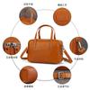 Estilo Superior Diseño Vintage Sentido Bolso de Bolos para Mujer Cuero de Vaca Capa Superior Bolso Cuadrado Pequeño Bolso de Mano Simple para Viajes en Stock