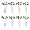 Flor de respaldo de silla de Eucalipto Rosa y Gipsófila Decoración de Celebración de Boda Flor Flor Artificial Decoración de Banquete Transfronteriza Flor de Arco