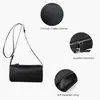 2026 Bolso Cruzado de Cuero de Alta Calidad para Mujer Bolso de Mano de Moda Bolso de Cuero Genuino de un Solo Hombro Debajo de la Axila Bolso Cilindro Mini