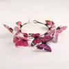 Explosiones de comercio exterior de Amazon Corona de mariposas para mujer tocado de novia atracciones costeras fotografía diadema de mariposa venta al por mayor