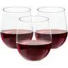 Copos Descartáveis de Plástico para Champanhe, Taças de Coquetel Transfronteiriças, Taças de Vinho de Cristal, Taças de Vinho Tinto de Vidro Imitação para Casamentos e Festas