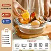 Recipiente para aquecer no micro-ondas para uso doméstico, resistente a altas temperaturas, com bandeja para cozinhar no vapor, tigela de vidro, vaporizador para aquecer pães, dispositivo de cozimento a vapor