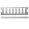 Tapa de Drenaje de Piso Rectangular de Acero Inoxidable Cubierta de Tira para Baño Piscina Malla de Filtro para Balcón Pieza de Tapa de Drenaje de Piso