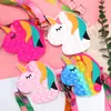 Exterminador de Roedores Bolsa Transversal de Silicone Bolsa de Brinquedo Infantil Bolsa de Ombro Transversal Pequena para Menina Cartoon Impermeável Porta-Moedas
