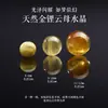 Cuentas Sueltas de Cristal Natural Accesorios DIY Cristal Amarillo Amatista Cuentas Redondas Cristal de Fresa Pulsera Multigemas Cristal