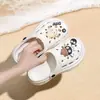 Nuevos Zuecos de Eva 2025 para Mujer, Pantuflas de Verano para Pareja, Calzado Exterior de Moda, Zuecos Antideslizantes de Suela Blanda