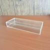 Caja Cuadrada Transparente de Plástico PS Caja de Embalaje Caja de Exhibición Acrílica Hecha a Mano con Tapa Caja de Almacenamiento a Prueba de Polvo Caja de Dulces para Boda