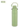 Botella de Agua Grande de Gran Capacidad Transfronteriza con Diseño Único, Botella de Agua Deportiva Gigante Portátil, Taza Térmica de Acero Inoxidable, Personalizable