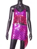 Novo conjunto de lingerie sexy AYJ com patchwork de lantejoulas, alças e costas nuas, popular na Europa e América, para mulheres D21