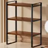 Organizador de cosméticos de madera maciza, almacenamiento multifuncional para labiales, tocador de alta gama, organizador de escritorio para perfumes y productos para el cuidado de la piel