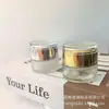 Botella de Vidrio Transparente para Crema de 20g Fabricante Tapa Acrílica Botella de Crema Esmerilada de 30g Botella para Cosméticos de Contorno de Ojos