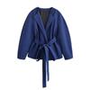 Verano 2025 Nuevo Conjunto Cruzado Europeo y Americano para Mujer, Casual, Estilo Kimono, Blazer + Pantalones W09 11491