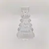 Portavelas de Árbol de Navidad de Vidrio Transparente Simple Nórdico Adornos de Decoración Navideña para Interiores Decoraciones de Mesa para Hotel Restaurante