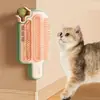 Cepillo rascador para gatos, Bola con hierba gatera, Palo para provocar a gatos, Herramienta de autoacicalamiento para esquinas, Juguete para eliminar pelo y aliviar picazón