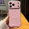 Funda magnética ultrafina de PC sin bordes con refrigeración, adecuada para iPhone 17 Pro Max, cubierta protectora Apple 16